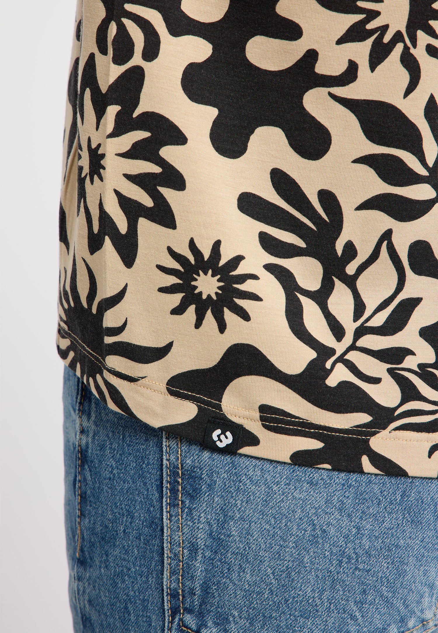 Camiseta Ragwear Grateen print Sand