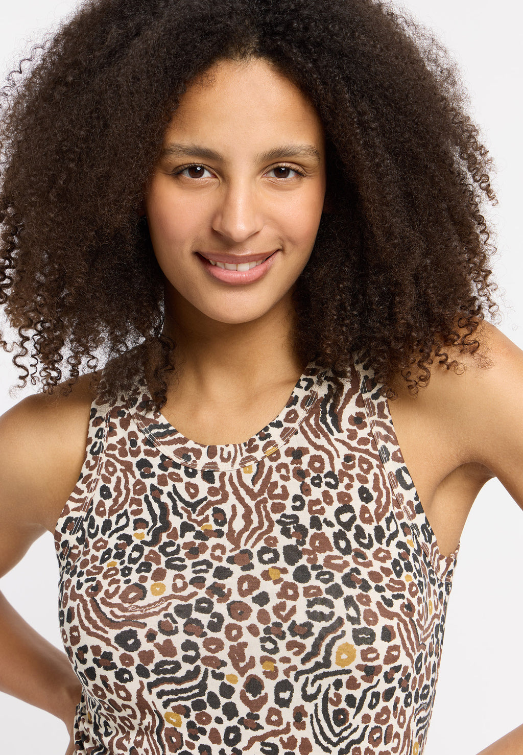 Camiseta Ragwear Julyana print Brown