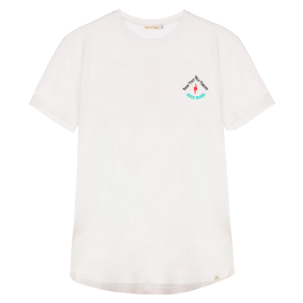 Camiseta Arica Born free White