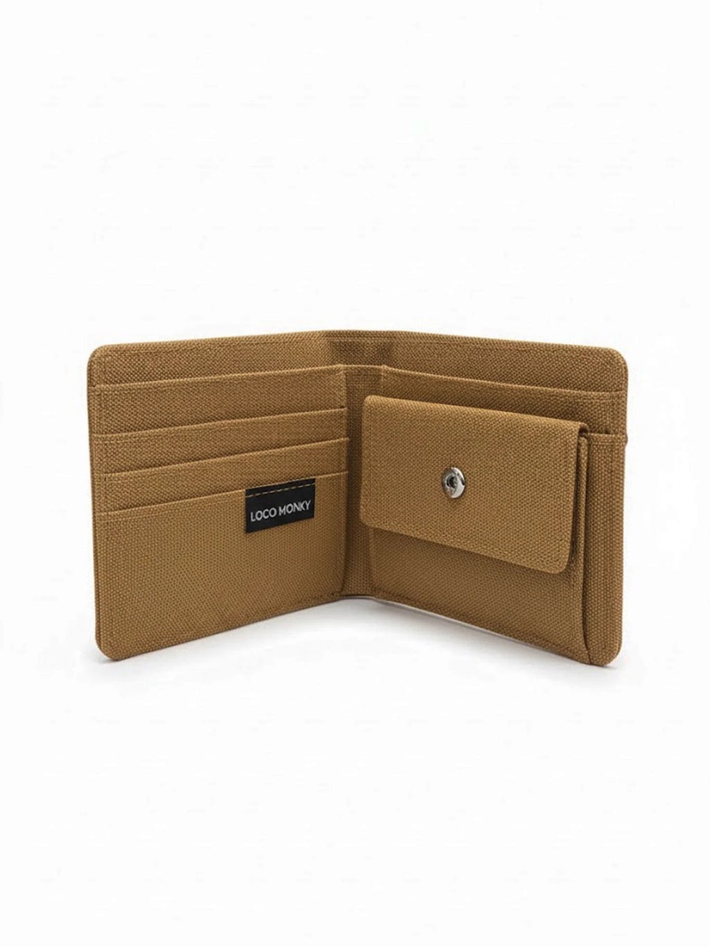 Cartera con monedero Loco Monky Marrón