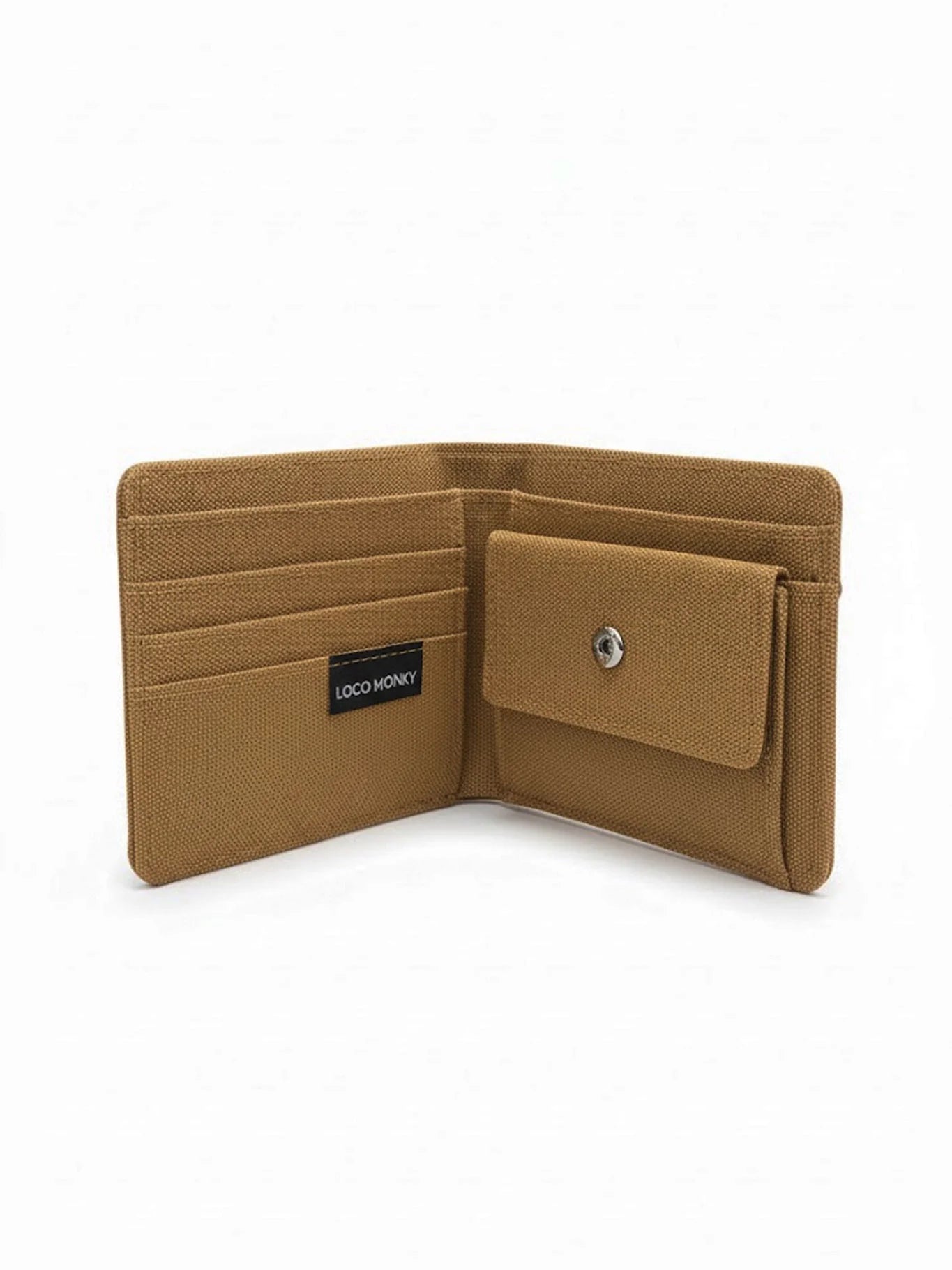 Cartera con monedero Loco Monky Marrón