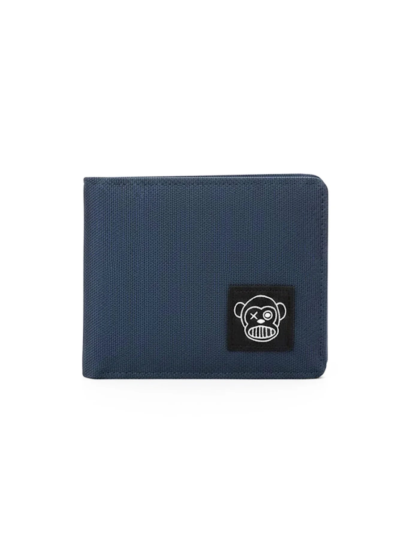 Cartera Loco Monky Azul oscuro con Monedero y Protección RFID