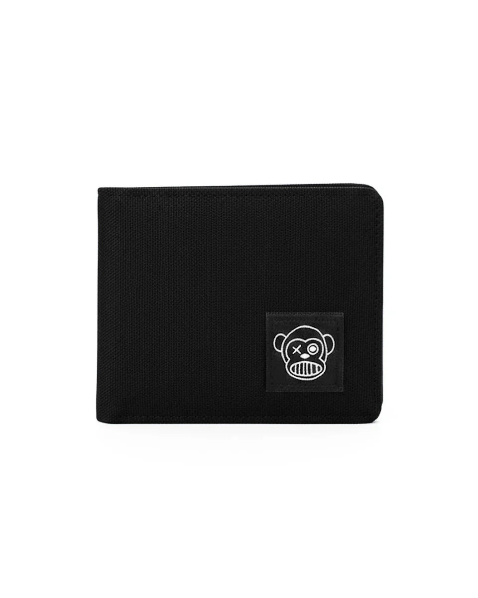 Cartera con monedero Loco Monky Negro