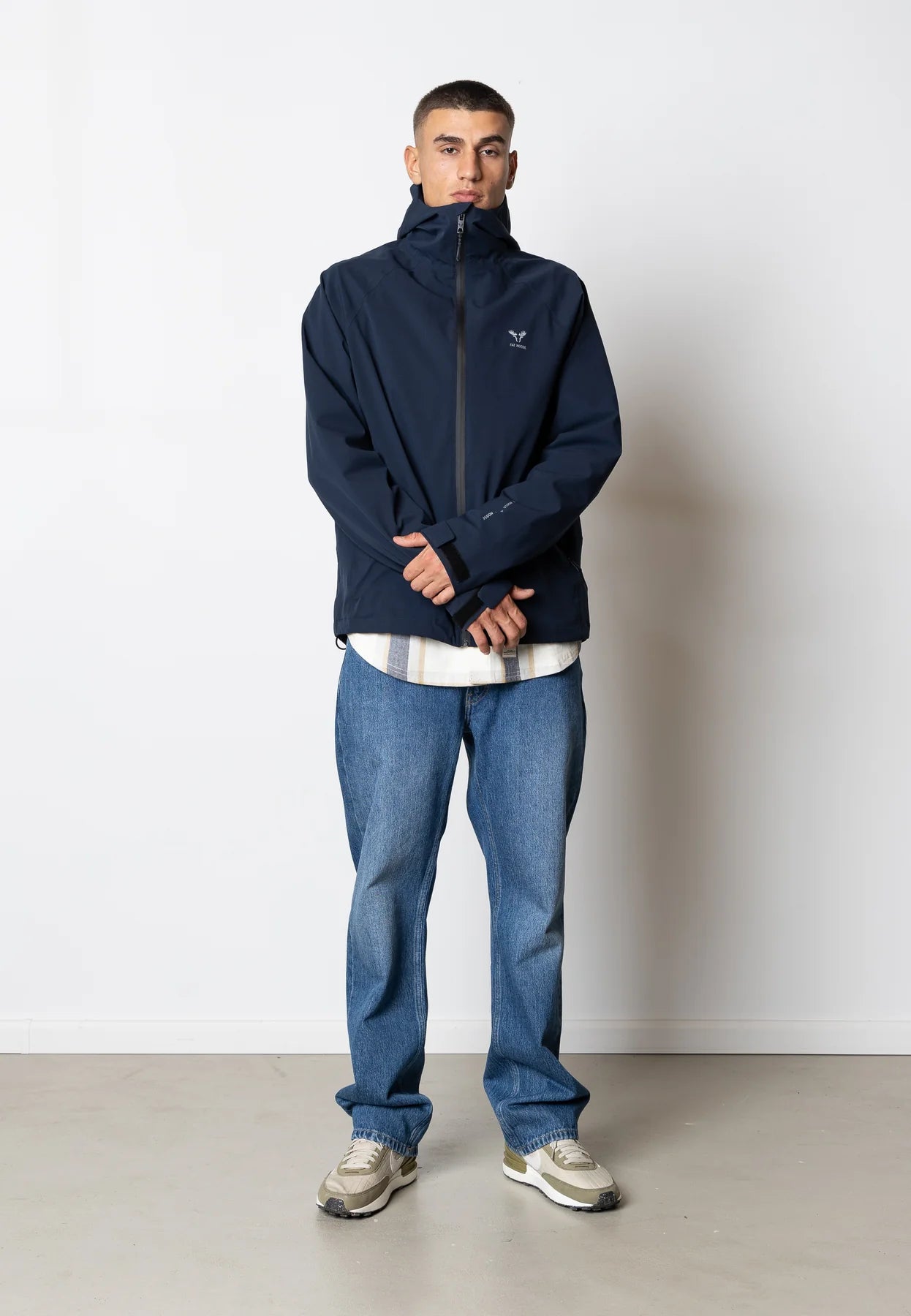 Chaqueta Fat Moose Sky Shell Azul marino