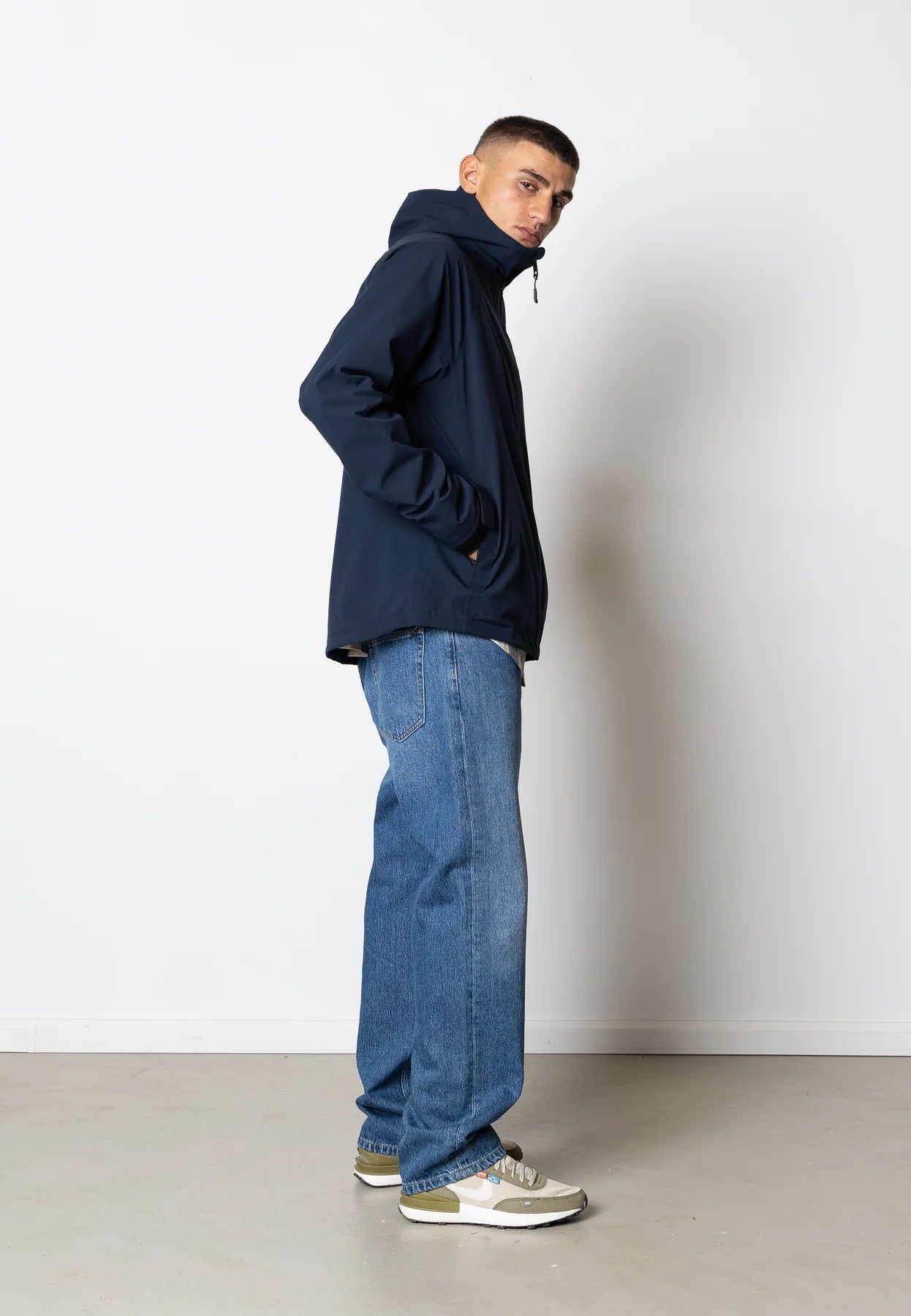 Chaqueta Fat Moose Sky Shell Azul marino