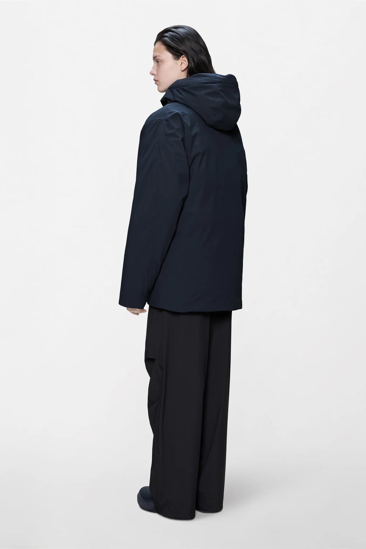 Rains Sarna Puffer Jacket W4T3 Navy