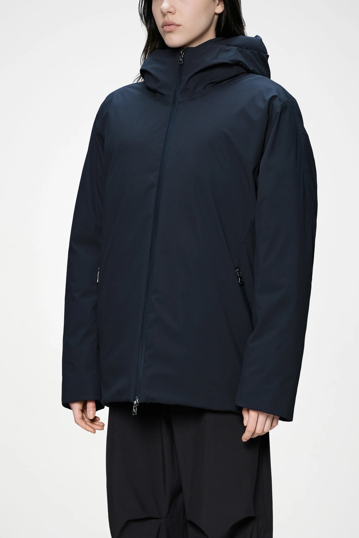 Rains Sarna Puffer Jacket W4T3 Navy
