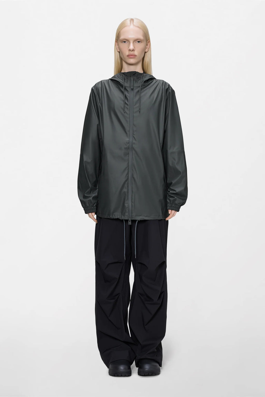Rains Storm Breaker W3 Jacket Dark Grey