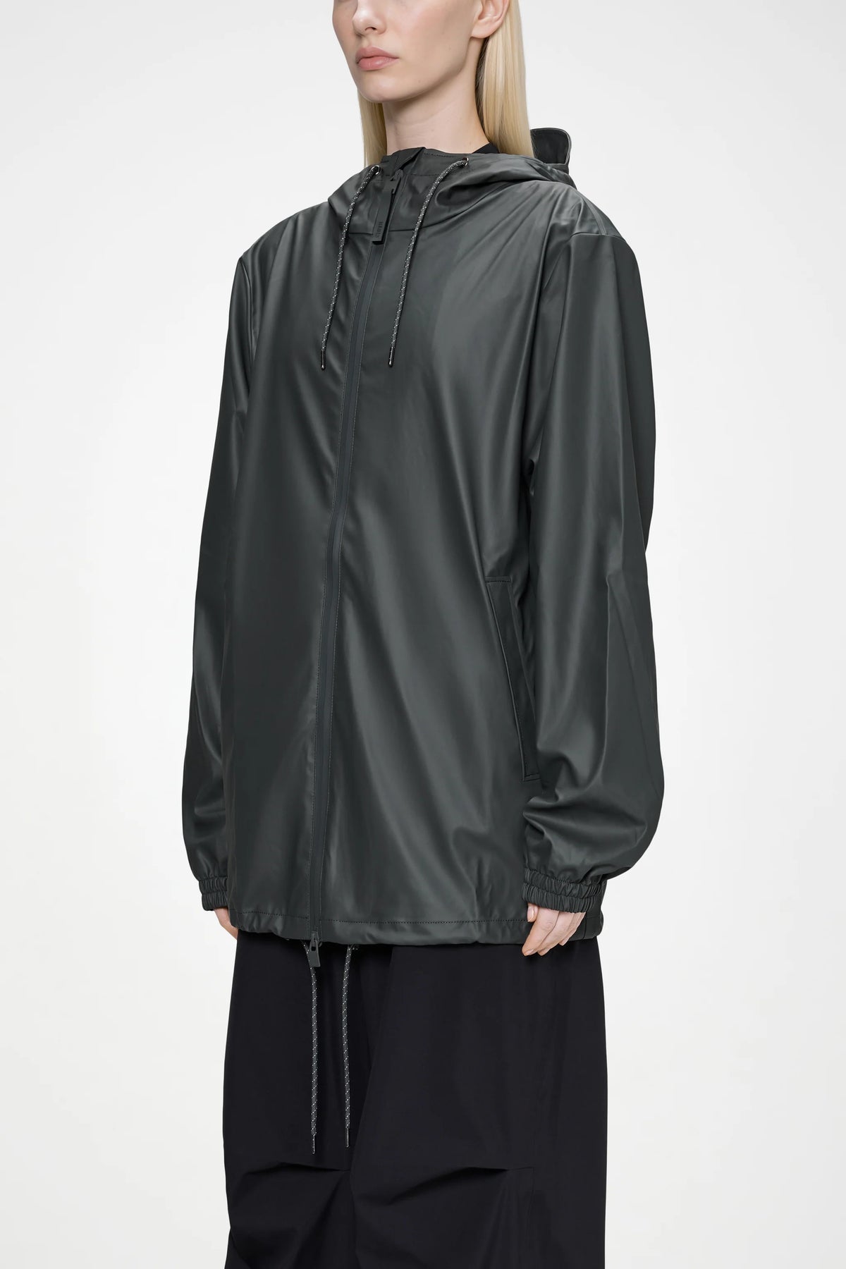 Rains Storm Breaker W3 Jacket Dark Grey
