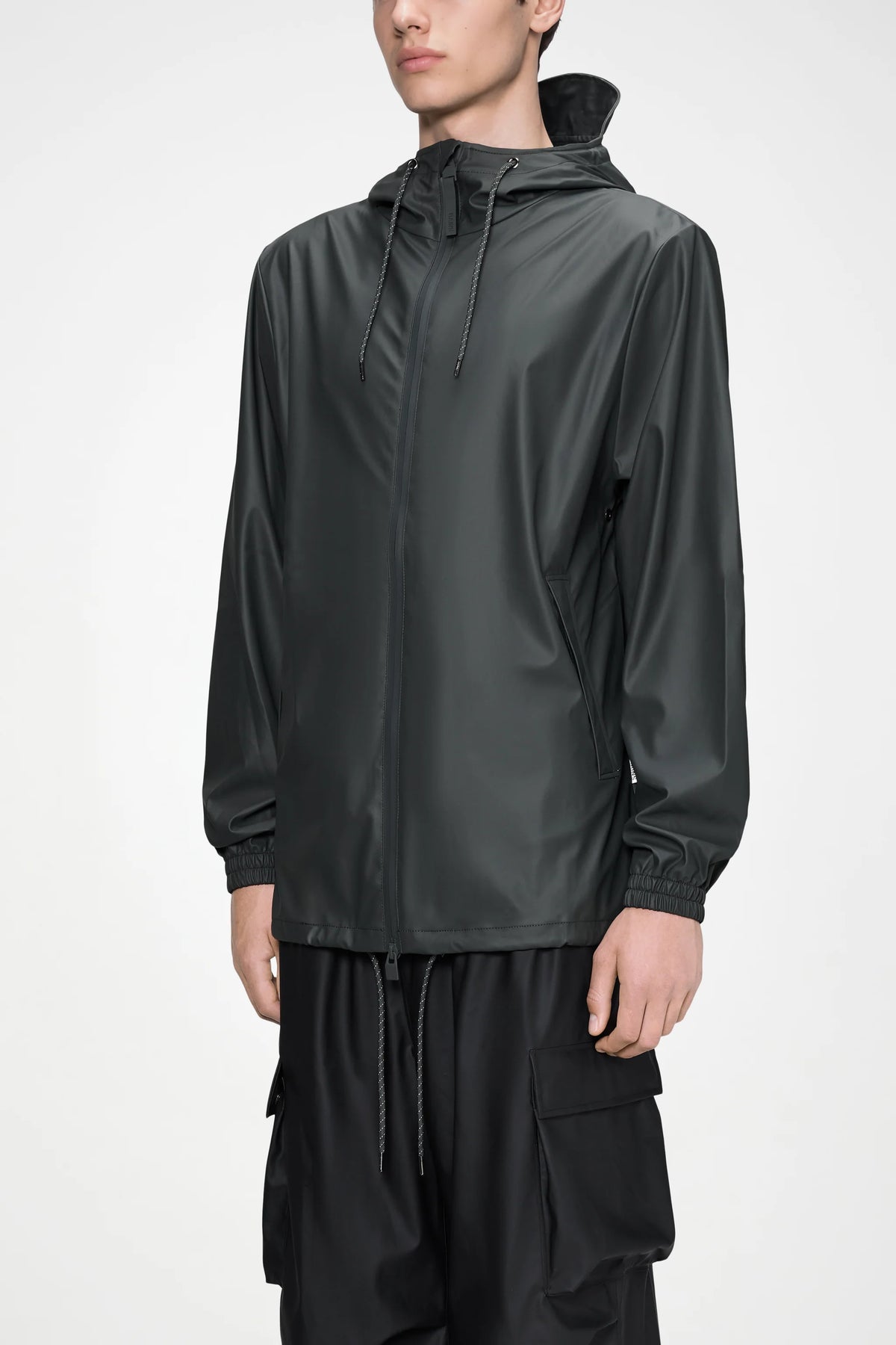 Rains Storm Breaker W3 Jacket Dark Grey