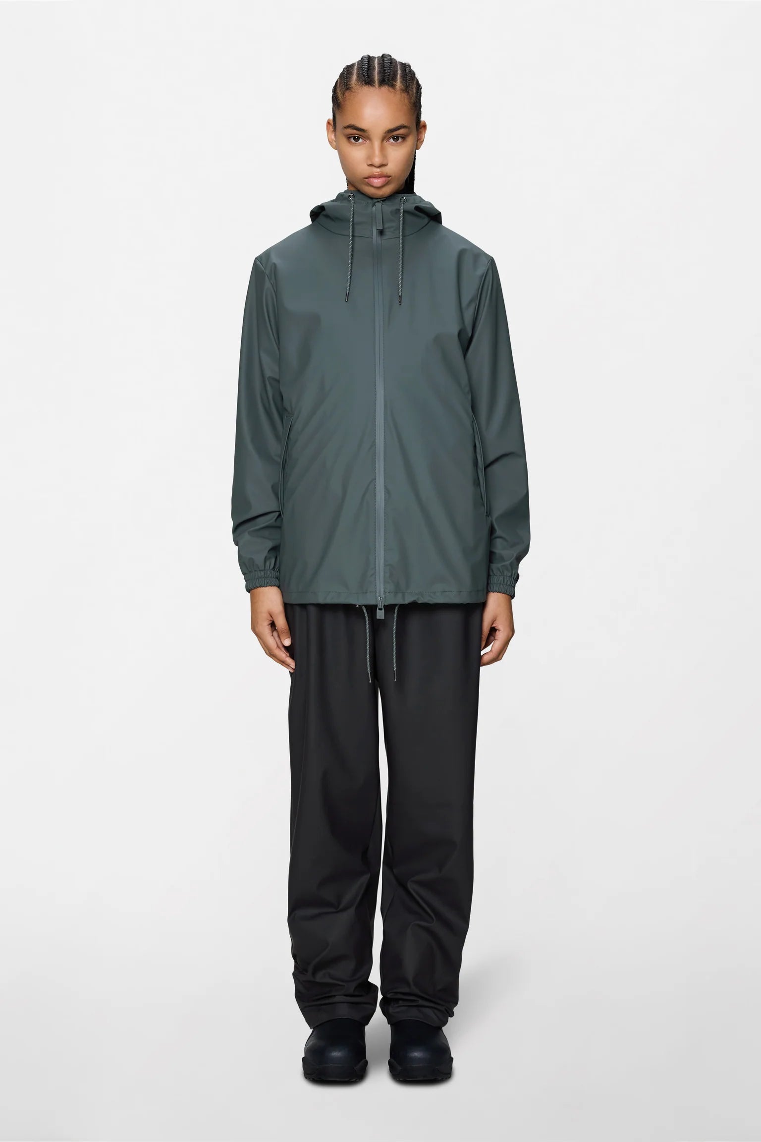 Chaqueta Rains Storm Breaker W3 Gris oscuro