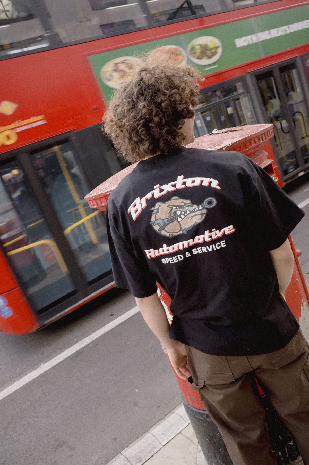 Pantalones Brixton Builders Carpenter Wallnut Brown