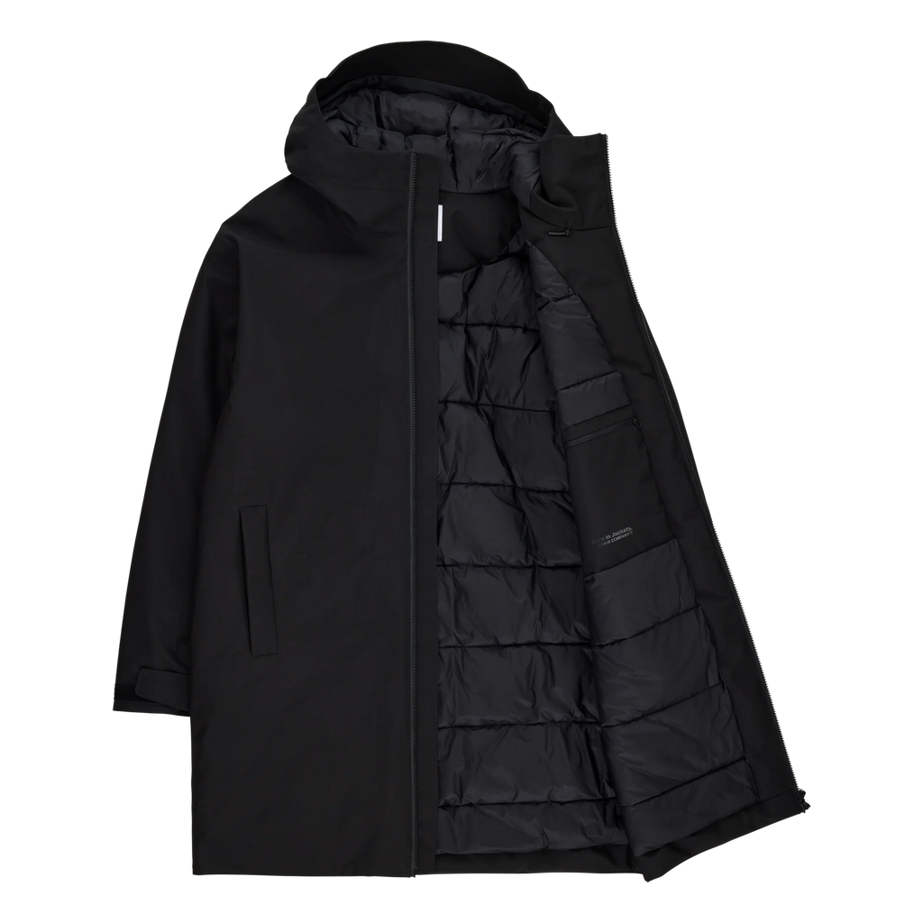 Abrigo Makia Pacific Jacket Black