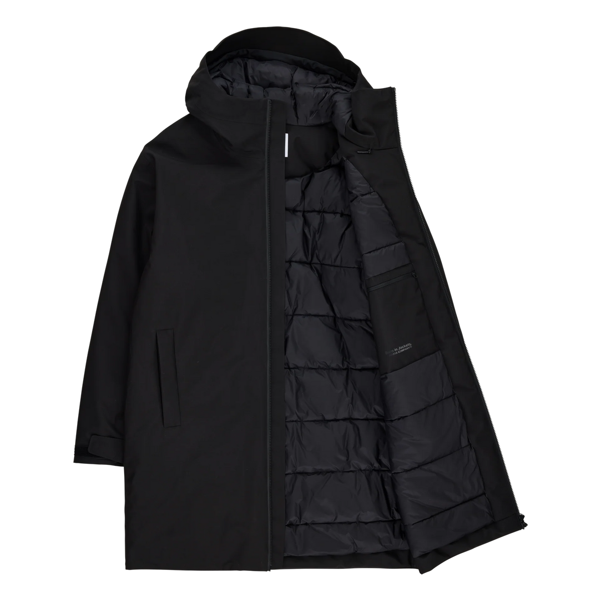 Abrigo Makia Pacific Jacket Black