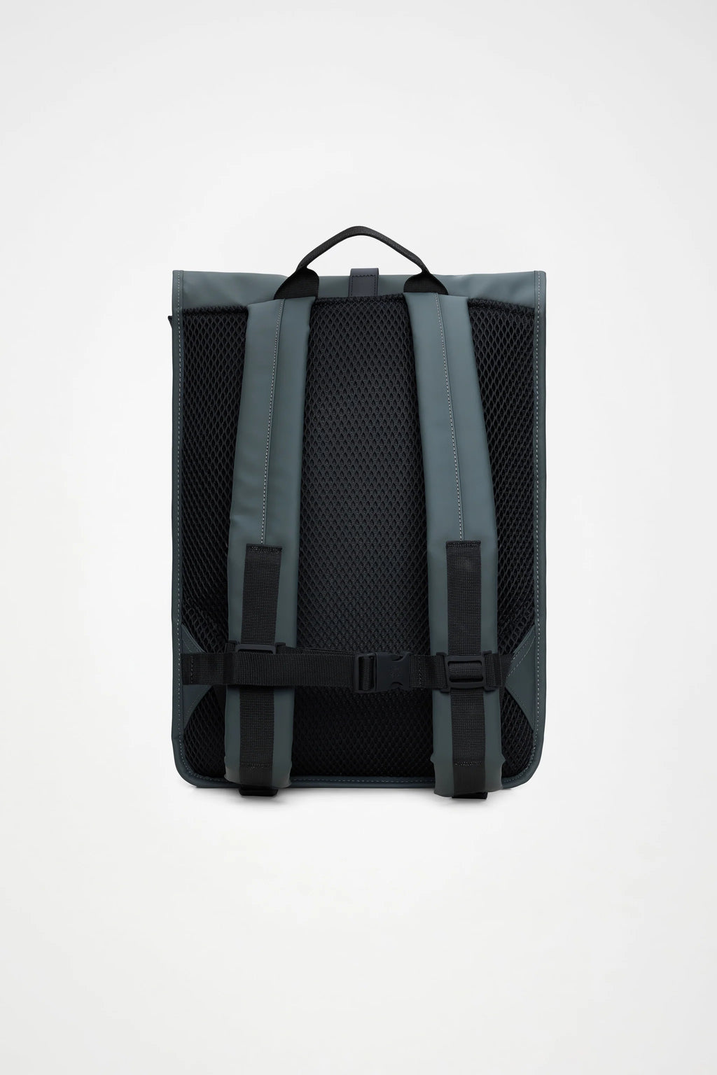 Mochila RAINS Rolltop Rucksack W3 Dark Grey