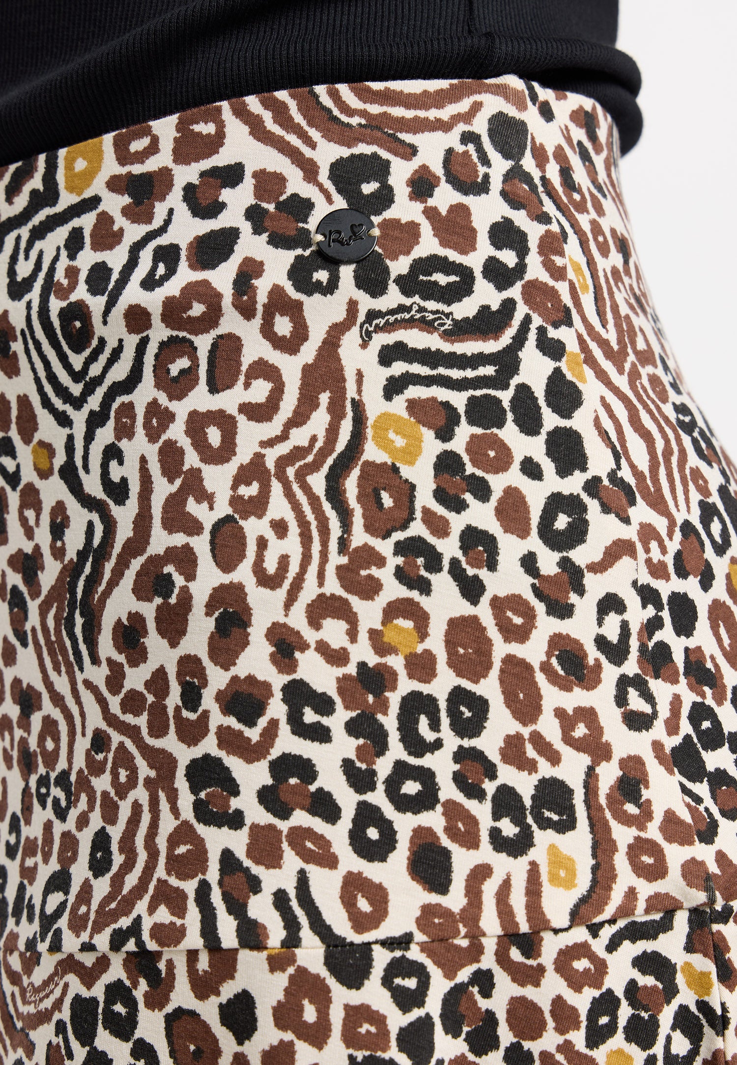 Falda Ragwear Mab print Brown