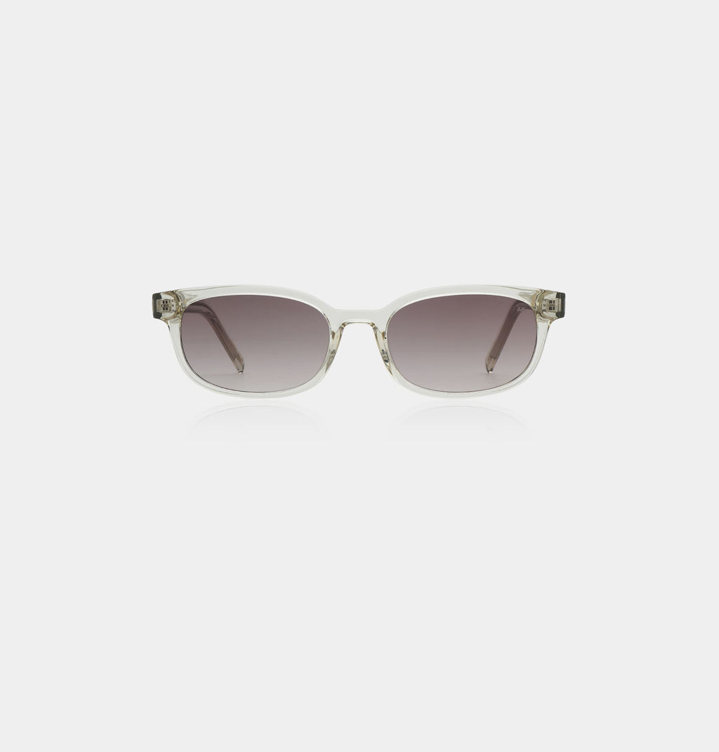 A. Kjærbede Charlie Ecru Transparent Sunglasses
