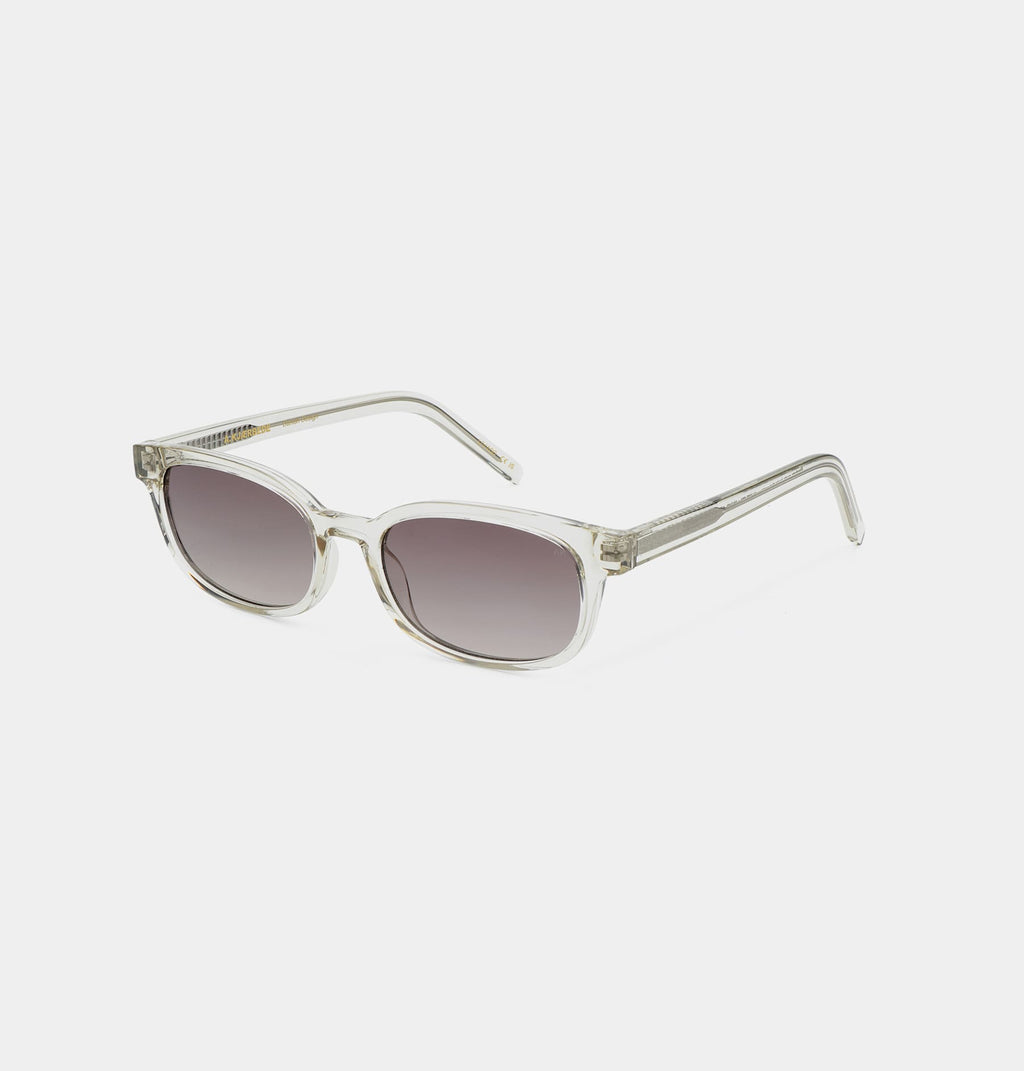 A. Kjærbede Charlie Ecru Transparent Sunglasses