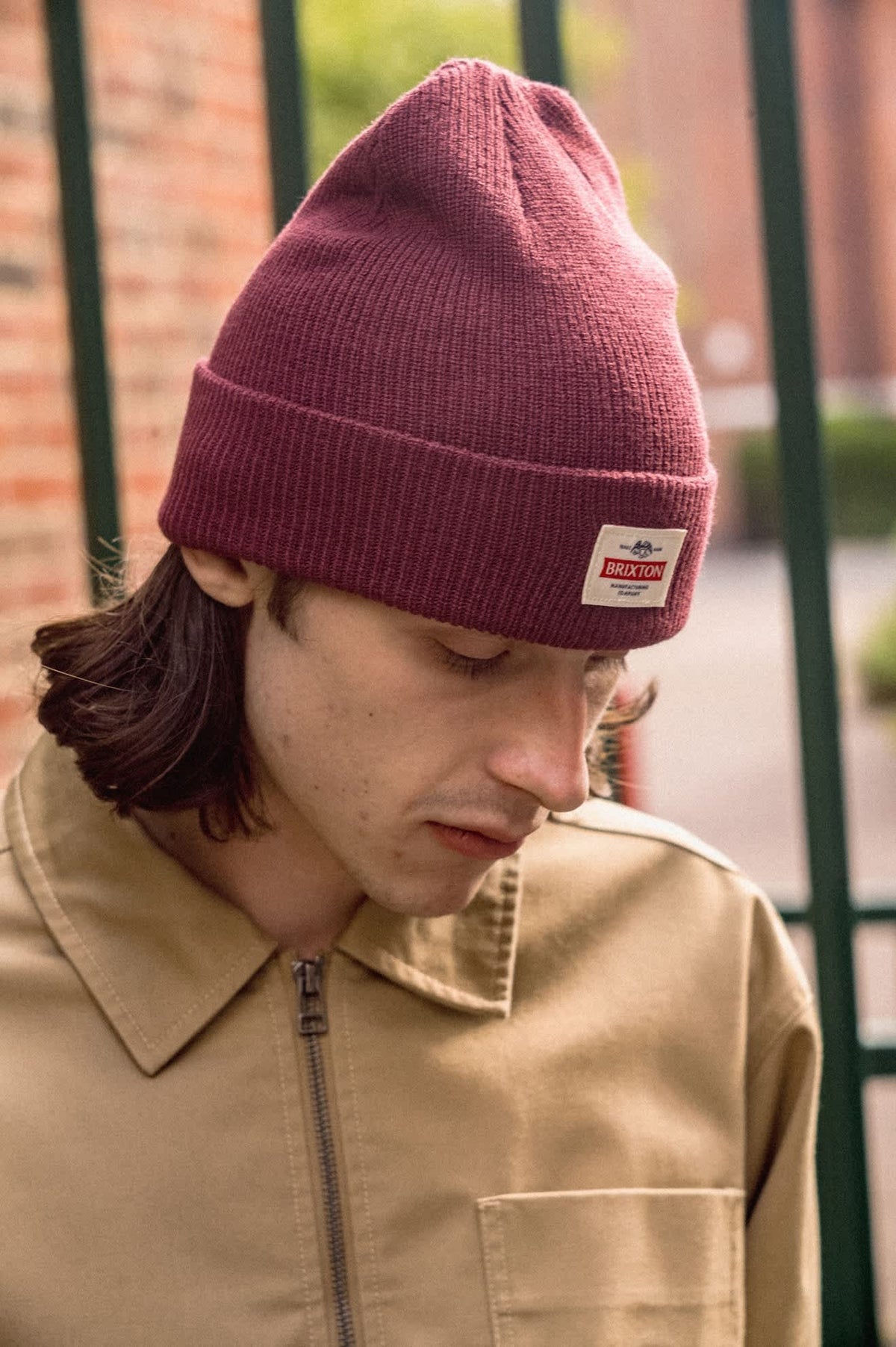 Gorro Brixton Trademark Dark Brick
