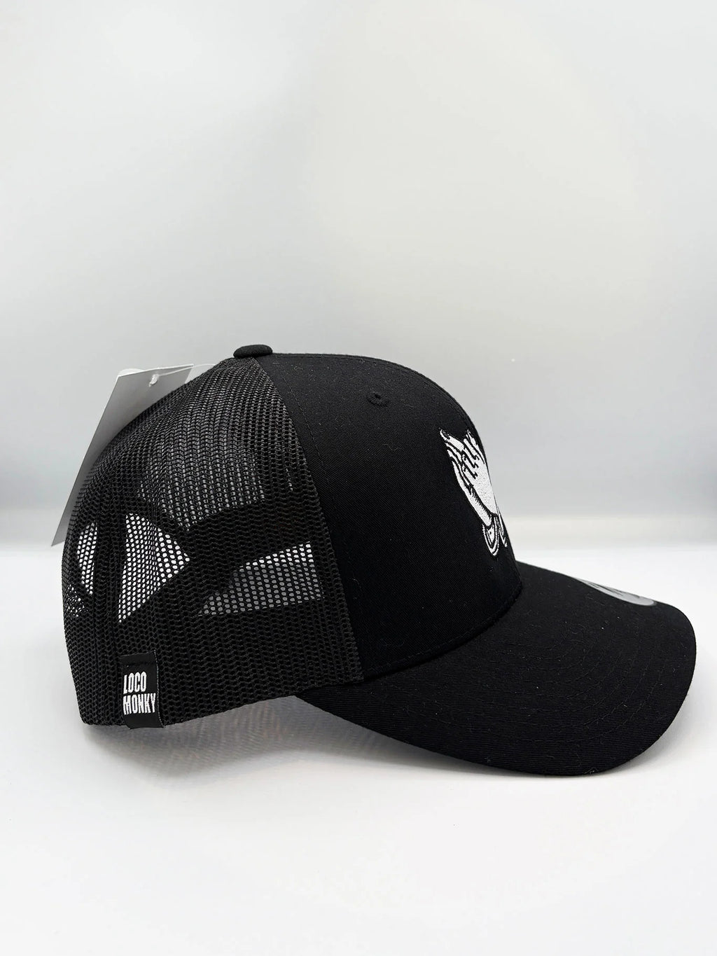 Gorra Loco Monky Trucker Bendita Locura II – Negro
