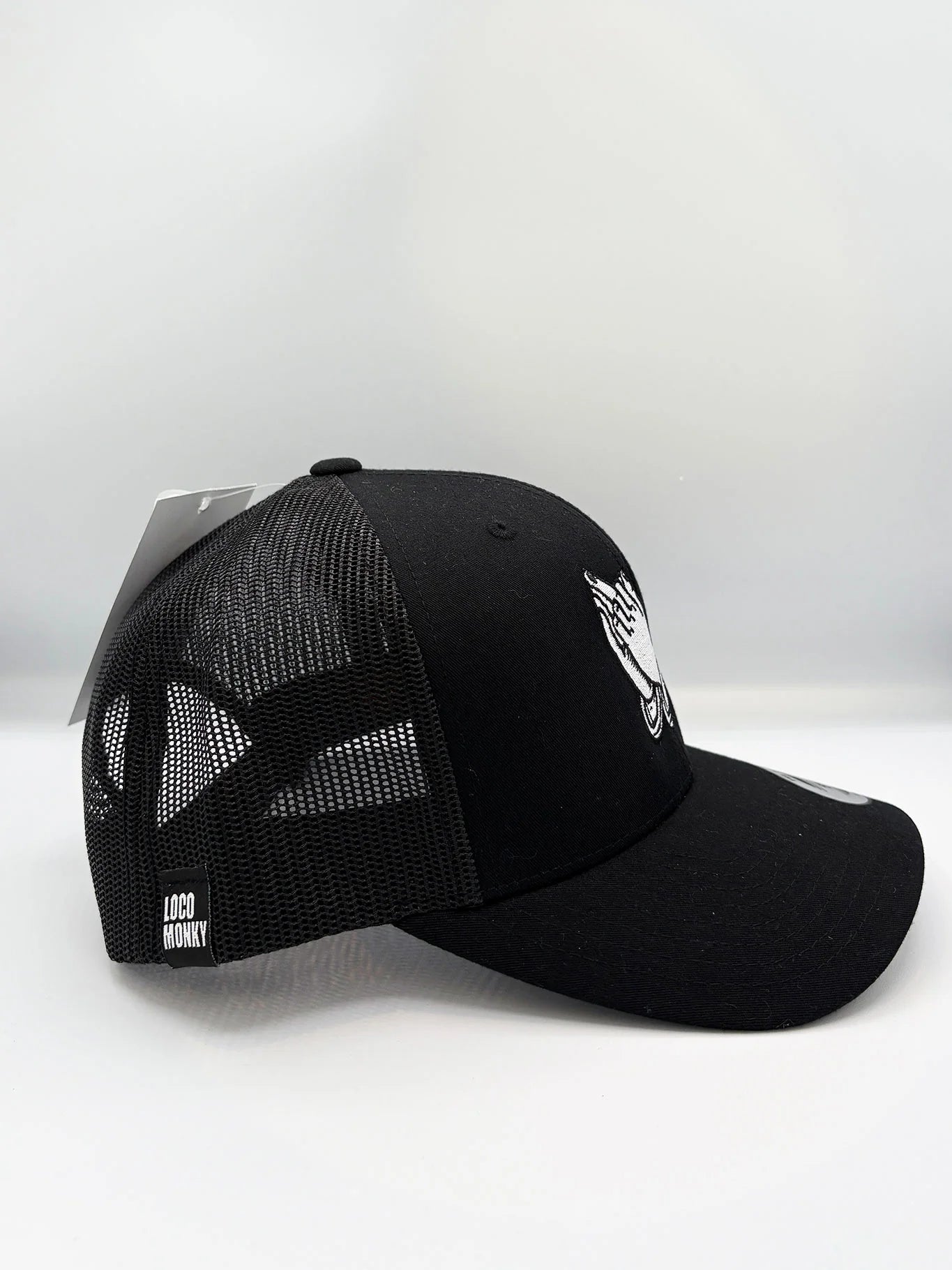 Gorra Loco Monky Trucker Bendita Locura II – Negro