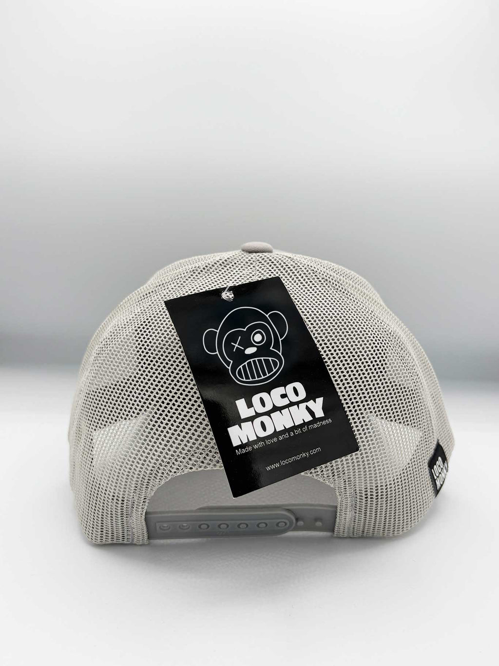 Gorra Loco Monky Puro loco Bordado Silver