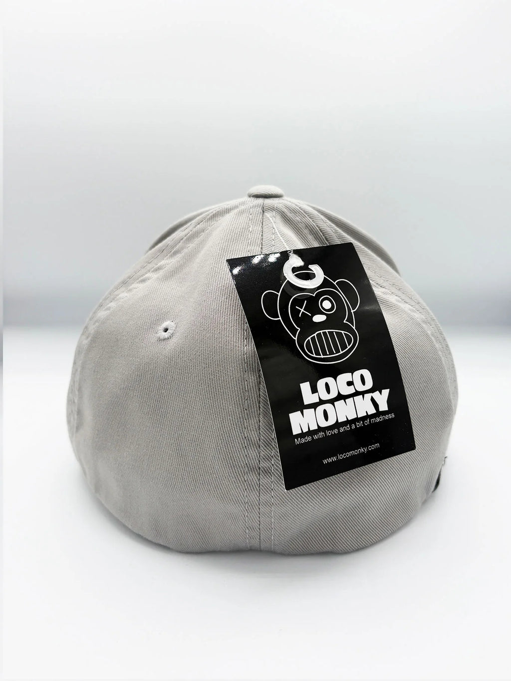 Gorra Loco Monky Flexfit Puro Loco Bordado – Silver