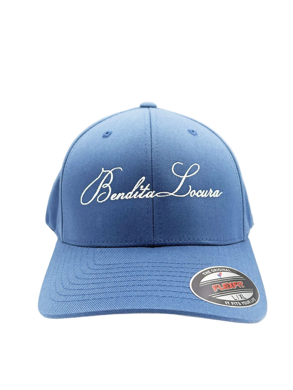 Gorra Loco Monky Bendita Locura Flexfit – State Blue