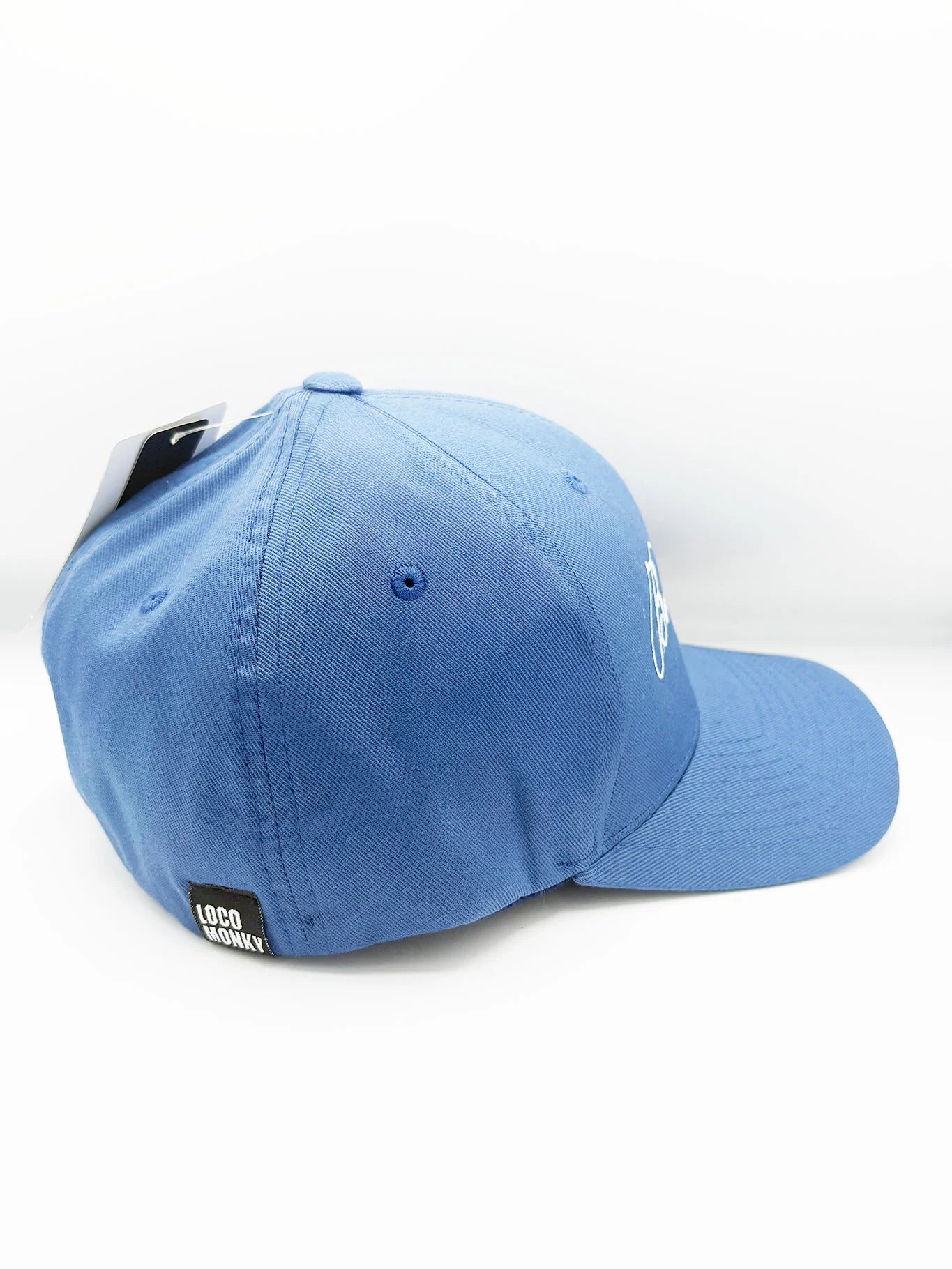 Gorra Loco Monky Bendita Locura Flexfit – State Blue
