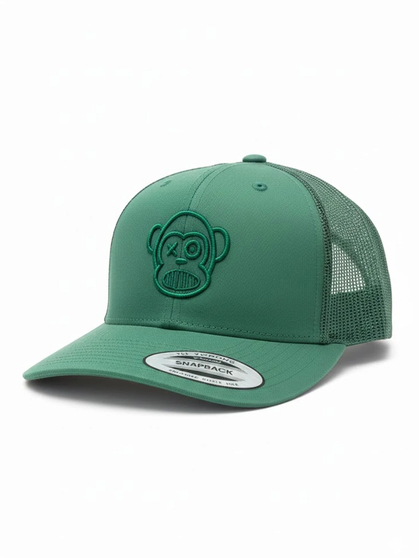 Gorra Loco Monky Puro loco Bordado Verde