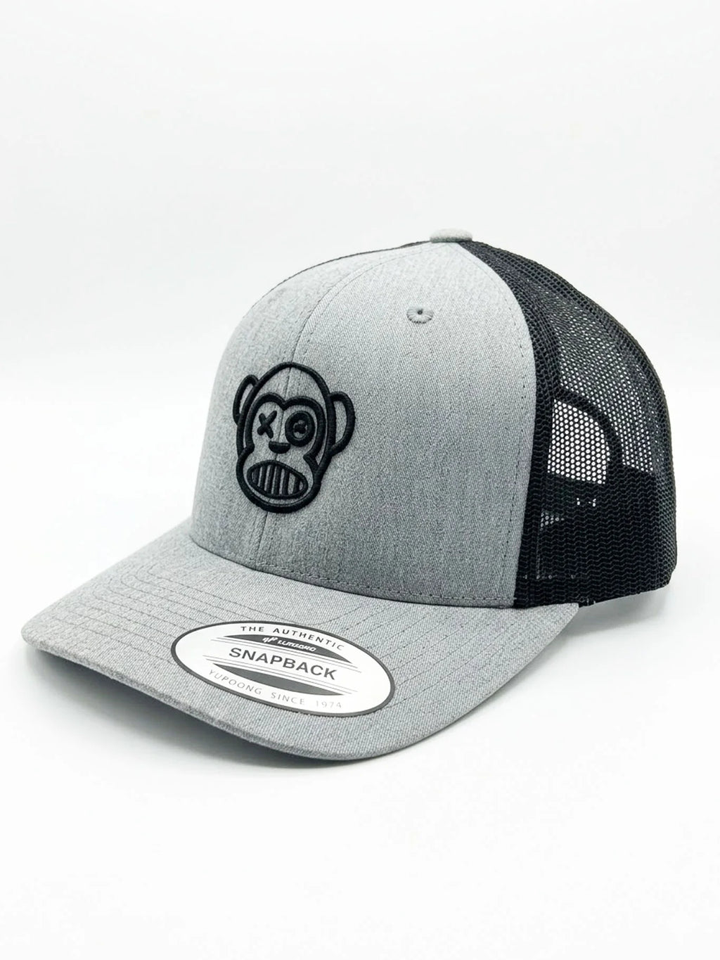 Gorra Loco Monky Puro loco Bordado Heather/Black