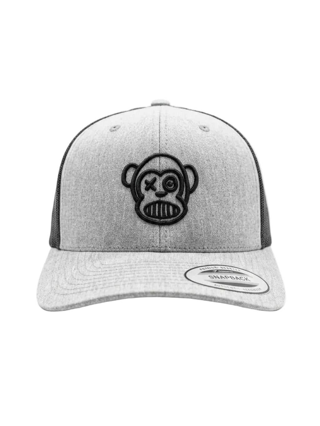 Gorra Loco Monky Puro loco Bordado Heather/Black