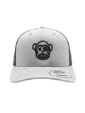 Gorra Loco Monky Puro loco Bordado Heather/Black