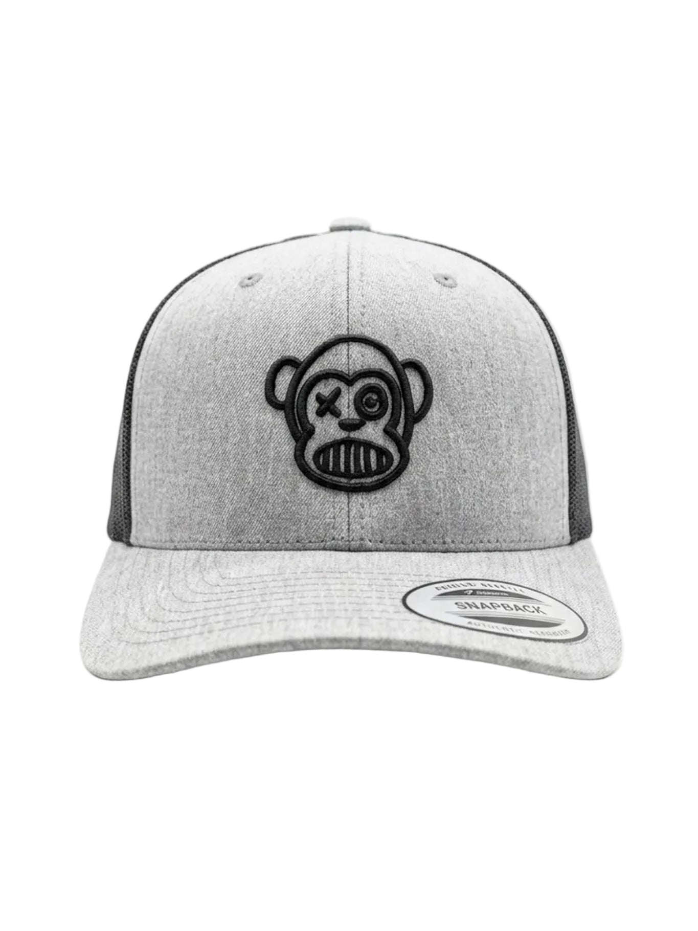 Gorra Loco Monky Puro loco Bordado Heather/Black