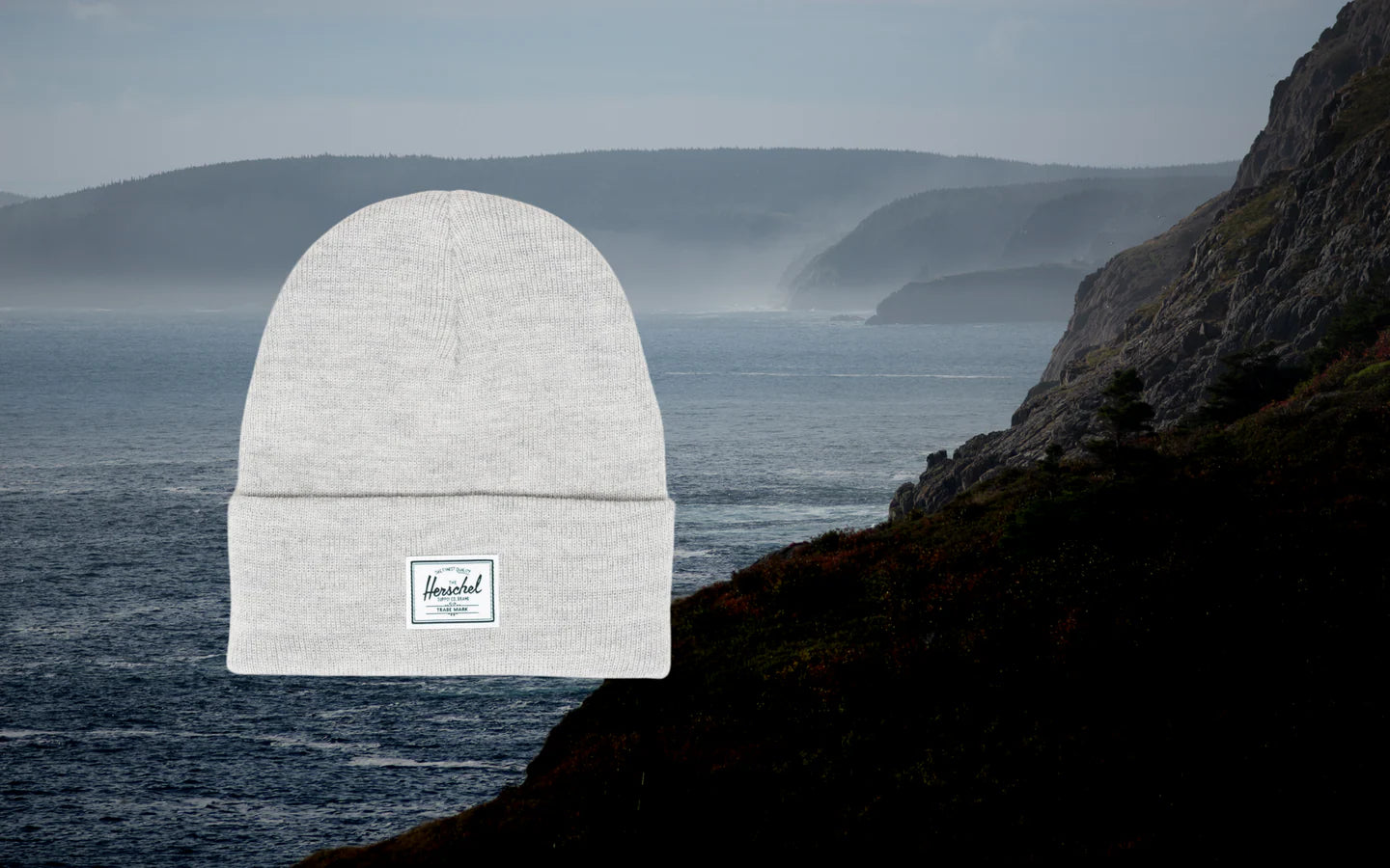 Gorro Herschel Elmer Heather Light Grey