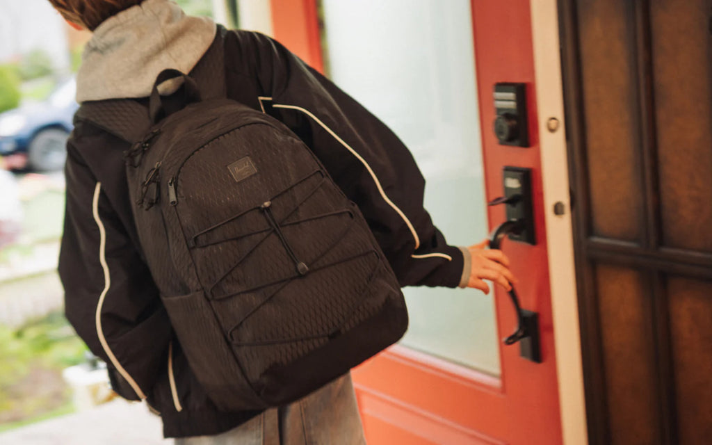 Mochila Herschel Kingston Black Diamond/Black
