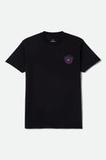 Camiseta Brixton Dark Paradise Negro