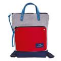 Mochila Daniel Chong Book Holder Mini Loneta Espiga Rojo