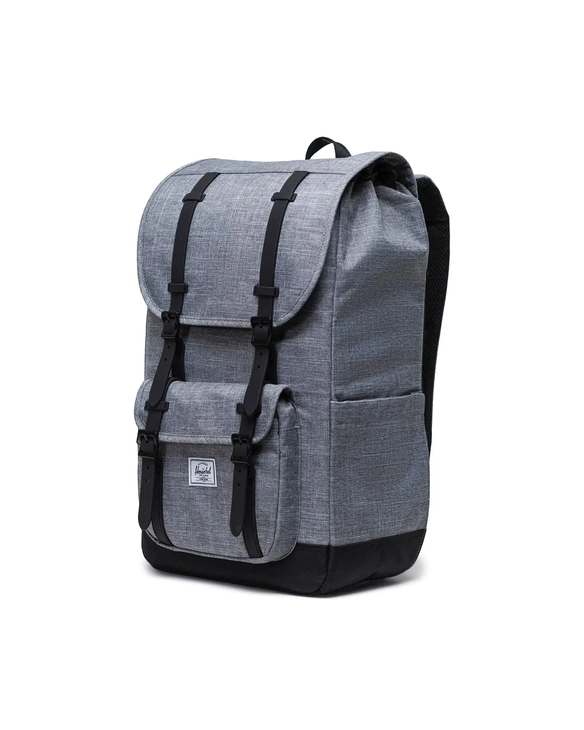 Mochila Herschel Little America Raven Crosshatch