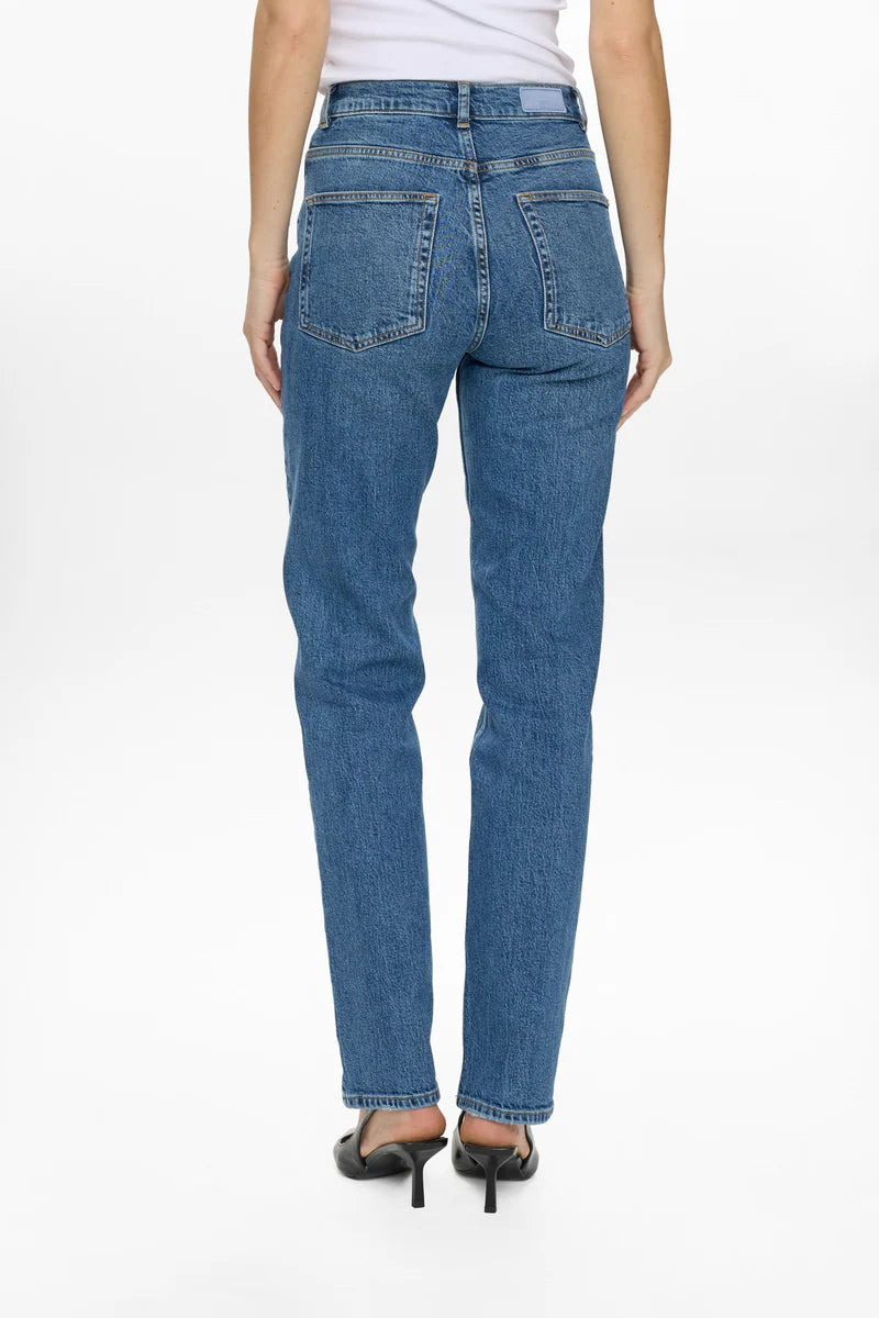 Pantalones Nümph Nuoslo - Denim Azul Medio