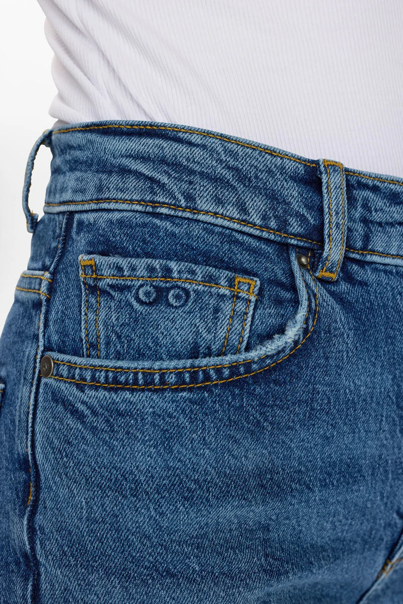 Pantalones Nümph Nuoslo - Denim Azul Medio