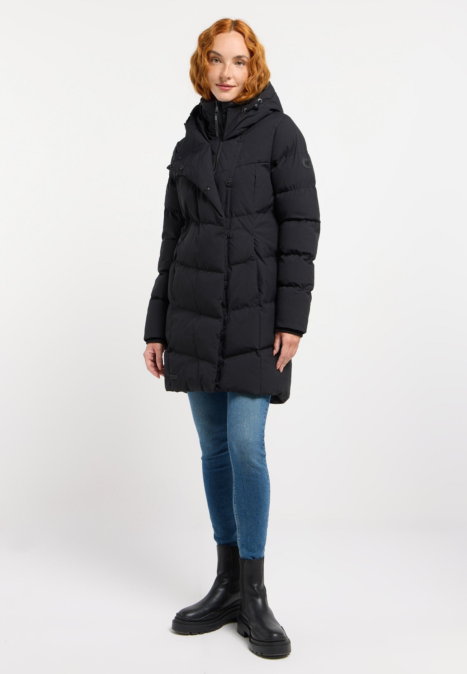 Abrigo Ragwear Pavla Negro