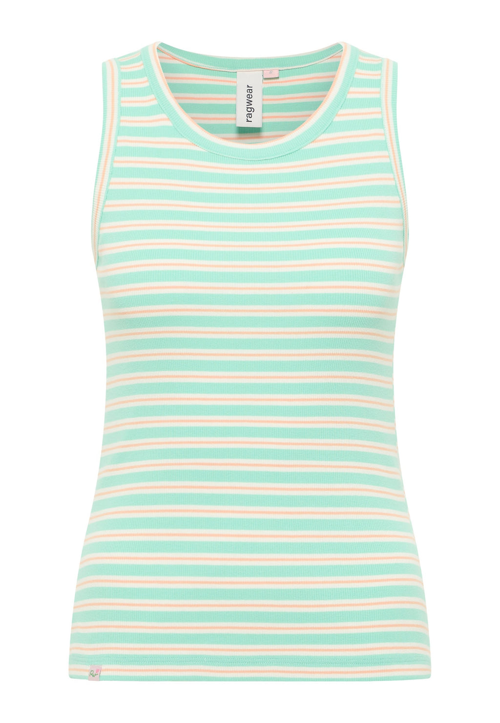 Camiseta Ragwear Emannuele stripes Lagoon green
