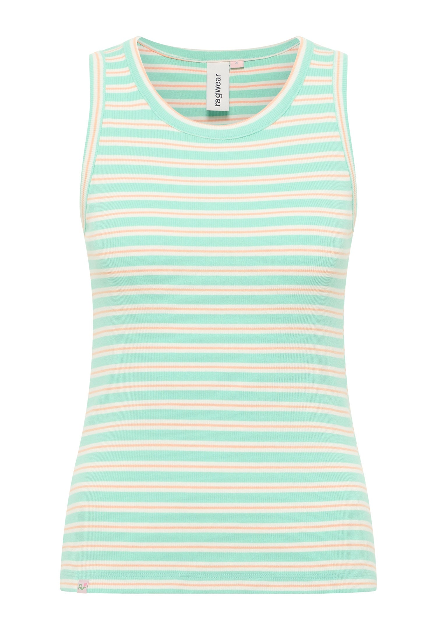 Camiseta Ragwear Emannuele stripes Lagoon green