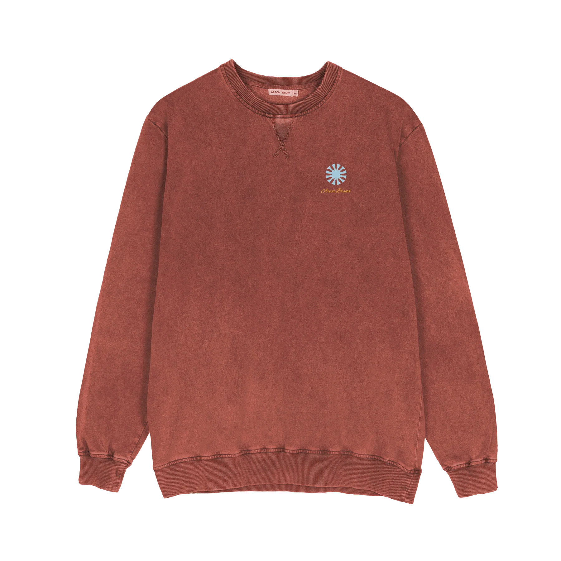 Sudadera Arica Aloha Ocre Desgastado