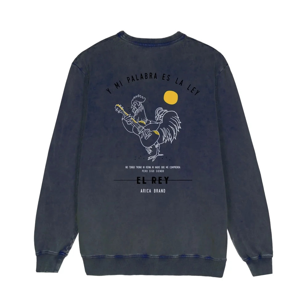 Sudadera Arica El Rey Blue petrol