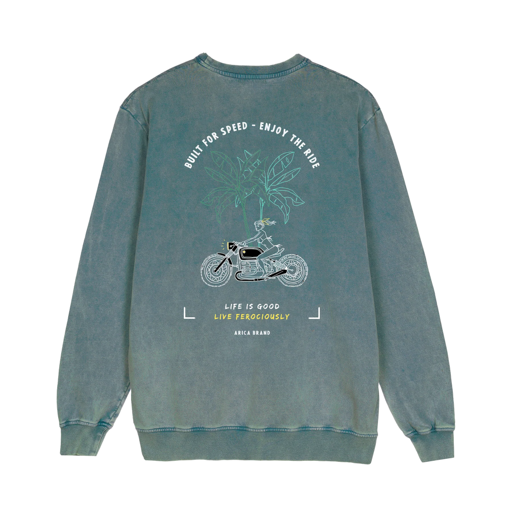 Sudadera Ferocious Green