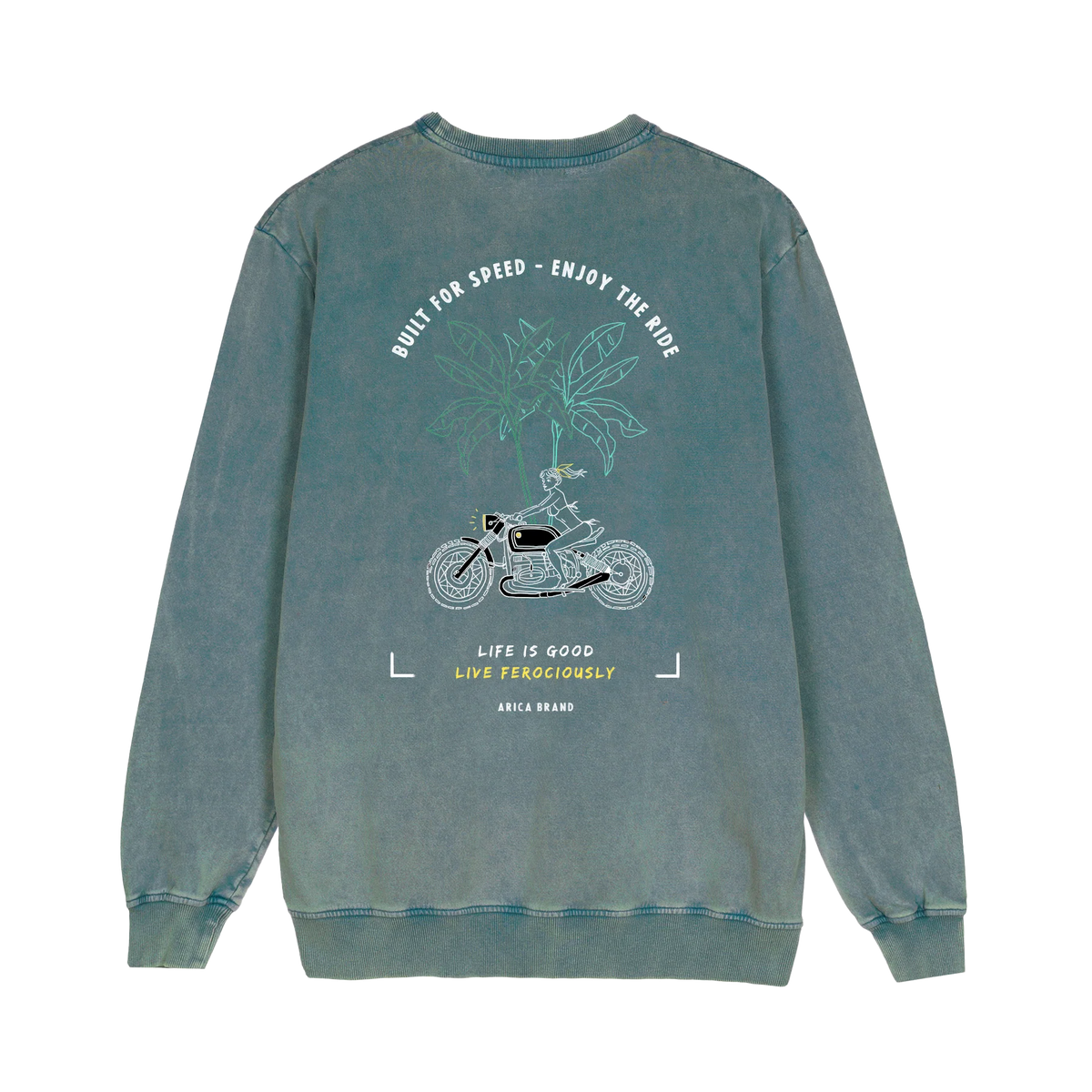 Sudadera Ferocious Green