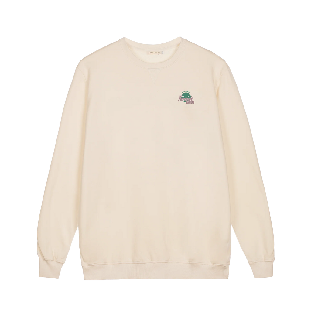 Sudadera Arica Tennis Club Crema