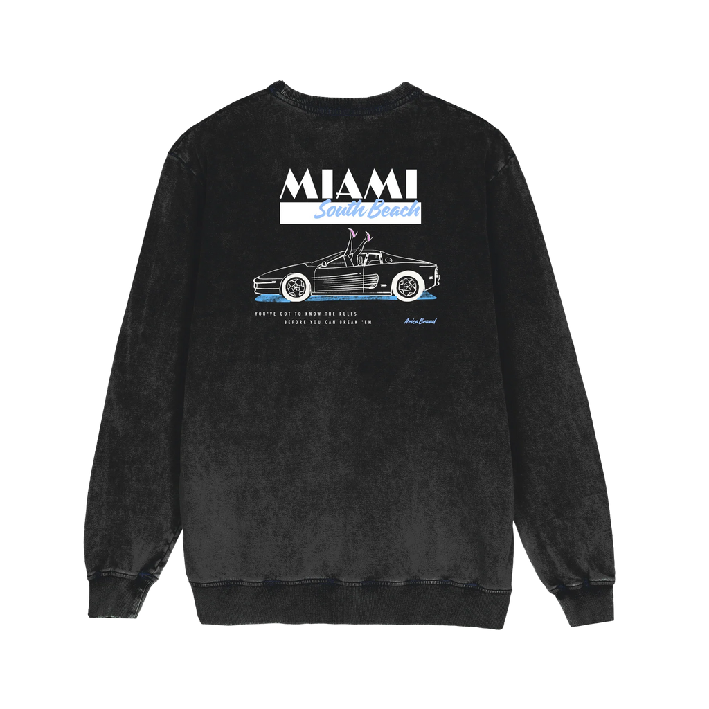 Sudadera Arica Testarossa Negro Desgastado